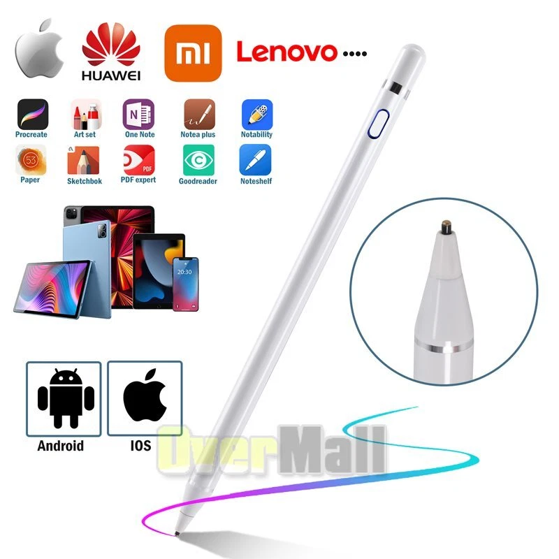 Карандаш стилус для iPad iPhone Samsung Galaxy планшетов телефонов ручка емкостный экран - Изображение 4 из 4
