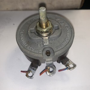 Mallory 50R LARGE Rheostat Potentiometer 300v used electric part