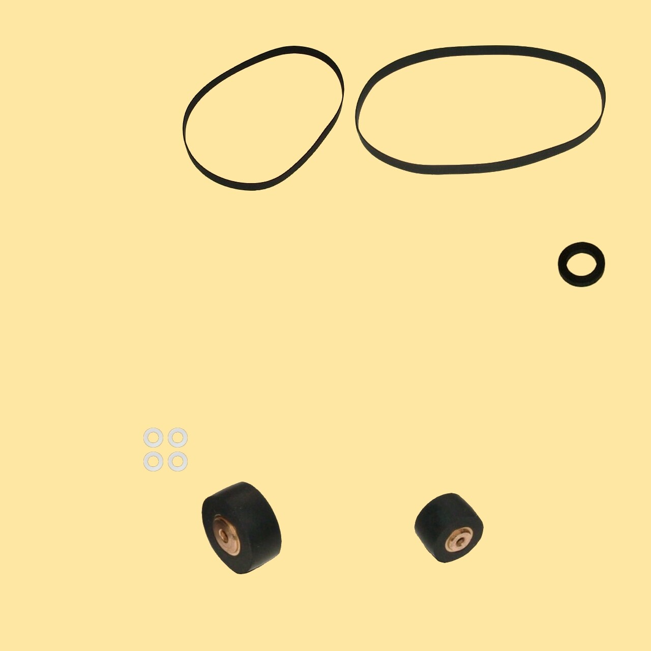 Kit 3 Für Aiwa Ad-f 800 Tape Deck Cassette Deck