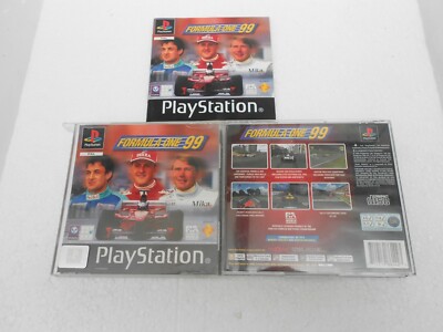 Playstation 1 ps1 FORMULA ONE Die Disc ist top PS1 komplett GETESTET FUNKTIONIERT