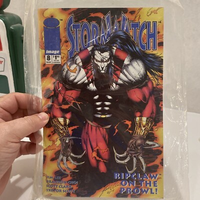 Stormwatch #8 Image Comics 1994 Jim Lee Ripclaw HD