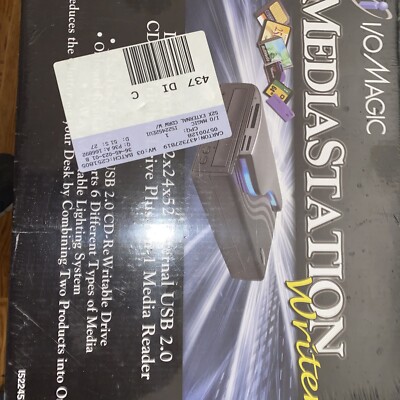 6 in 1 EXTERNAL FLASH MEDIA READER/WRITER BRAND NEW IN SEALED PACKAGE FROM MFG.