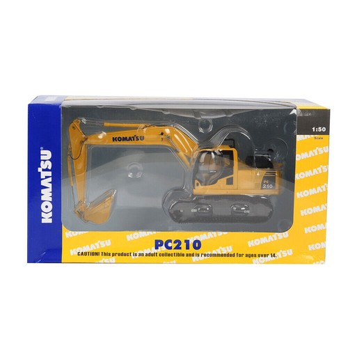 1/50 PC210 Construction Vehicle Hydraulic Excavator Diecast Truck Model Car Toy - Picture 10 of 11