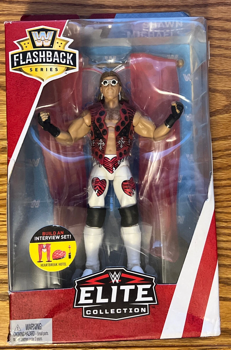 BRAND NEW Shawn Michaels WWE Elite Flashback Series Action Figure