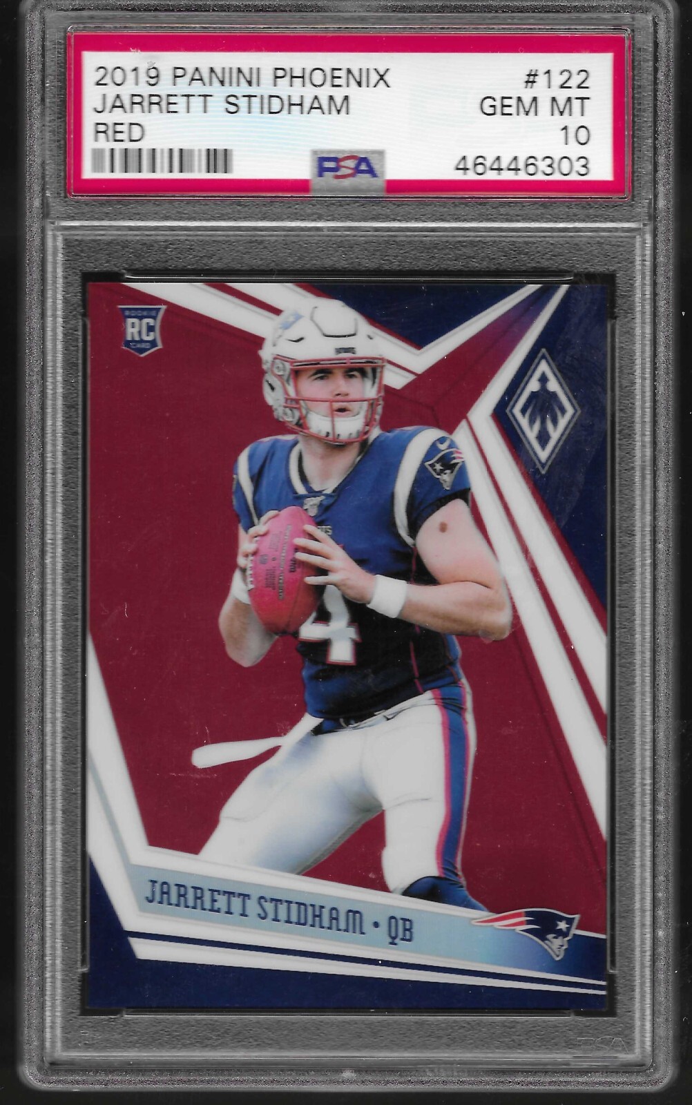 Jarrett Stidham Panini Phoenix #122 Red