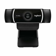 Logitech C922 Pro HD Stream 1080p HD Webcam - Black