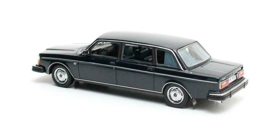 VOLVO 264 TE 1978 BLU SCURO MATRIX MX12106-021 1/43 RESINA 408 PEZZI LIMOUSINE - Immagine 3 di 3