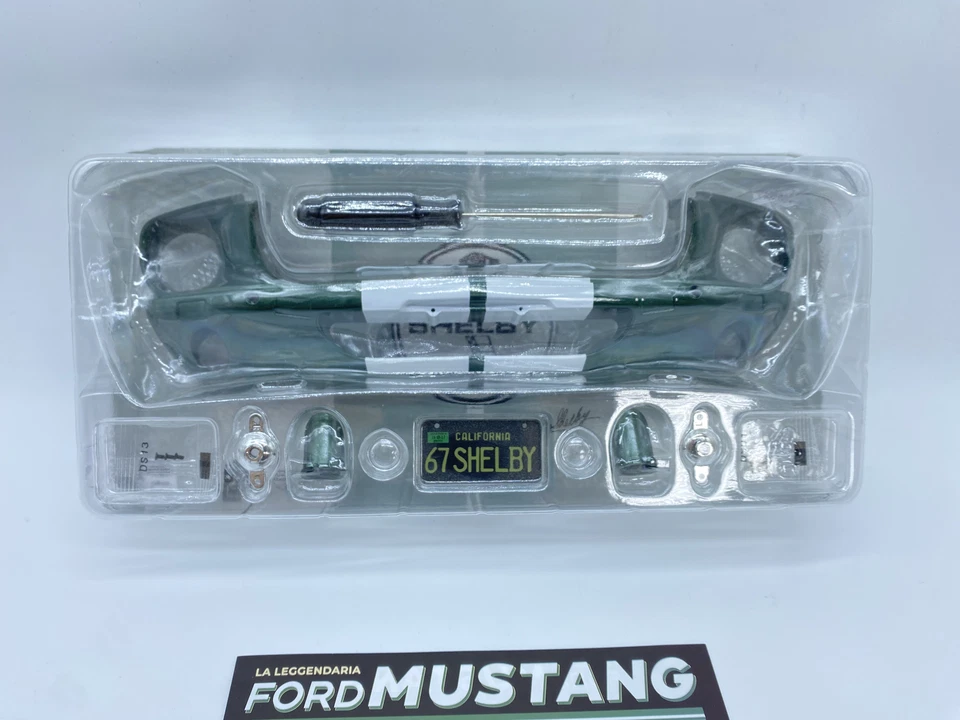 PRIMA USCITA DEL MODELLINO FORD MUSTANG SHELBY GT-500 1967 IN SCALA 1:6 - Immagine 2 di 4