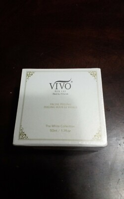 Vivo per lei dead sea minerals Facial Peeling Cream The White Collection 1.7 Oz