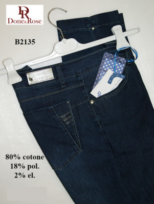 Damenjeans Übergröße Mod. Capri Marke Done & Rose Art. B2135 Gr. 52