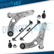 Front Lower Control Arms Ball Joints Sway Bars for 2014 - 2018 Jeep Cherokee FWD