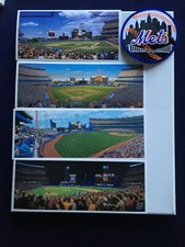 Shea Stadium Art Cards, Sleeve patch 1986 celebration as Jesse Orosco delivers