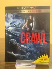 Crawl 4K Ultra HD + Blu-ray, - Digital Code 2019 Slipcover LIKE NEW