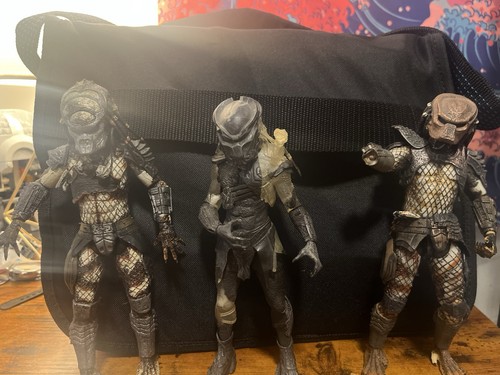 Predator Franchise Action Figure Lot of 3 - Science Fiction & Horror