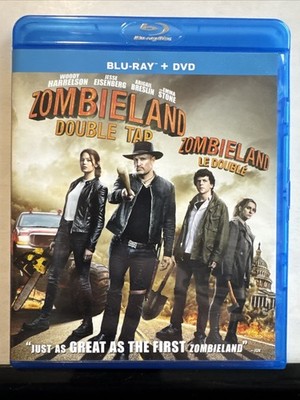 Zombieland Double Tap Blu-Ray + DVD (2009) Rare OOP Woody Harrelson Comedy