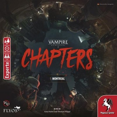 Vampire: Die Maskerade - KAPITEL DEUTSCHE Ausgabe Brettspiel