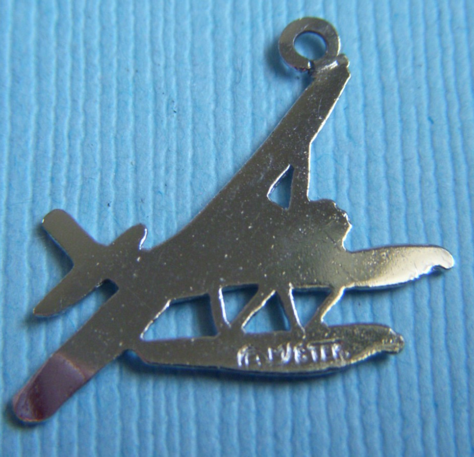 Vintage seaplane sterling charm View 2