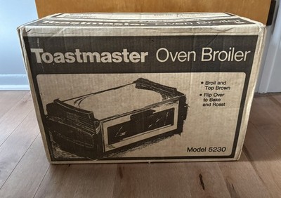 Vintage Toastmaster 5230 Oven Broiler 1970 s Sealed Box Read Description