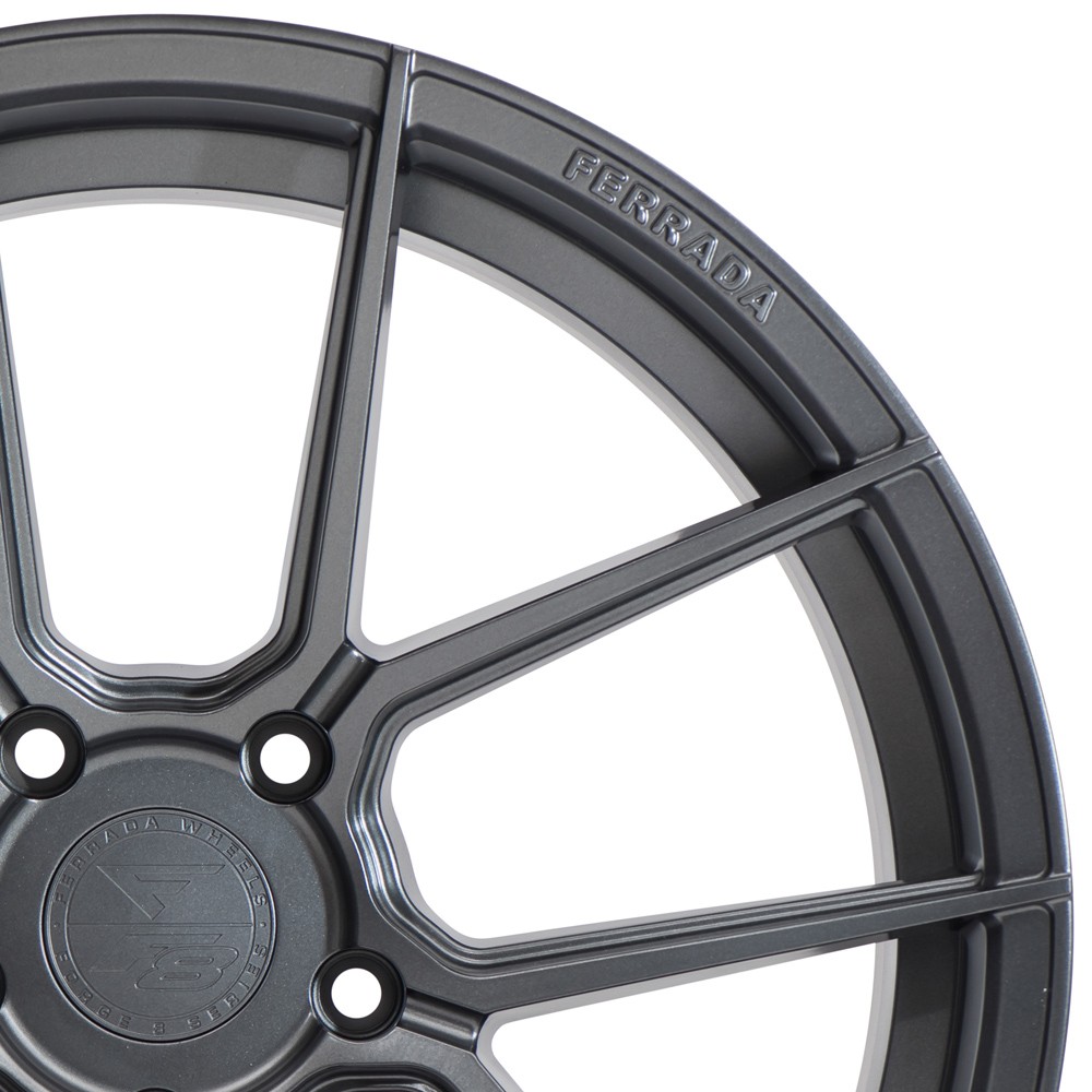 20" FERRADA F8-FR8 GRAPHITE CONCAVE WHEELS RIMS FITS MASERATI GT GRANTURISMO
