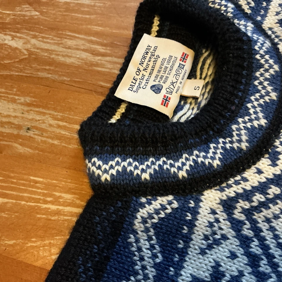 Dale Of Norway Mens Small Pullover Sweater - Image 3 of 4