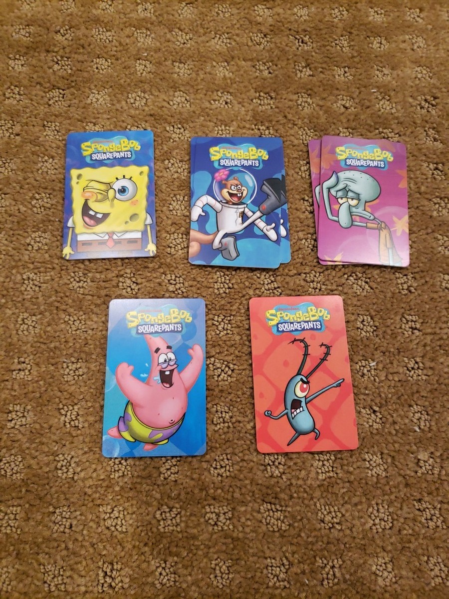 spongebob coin pusher rare card Lot Of 9 SquarePants Arcade Cards with BARCODES SEE LIST SpongeBob Coin Pusher by Andamirousa