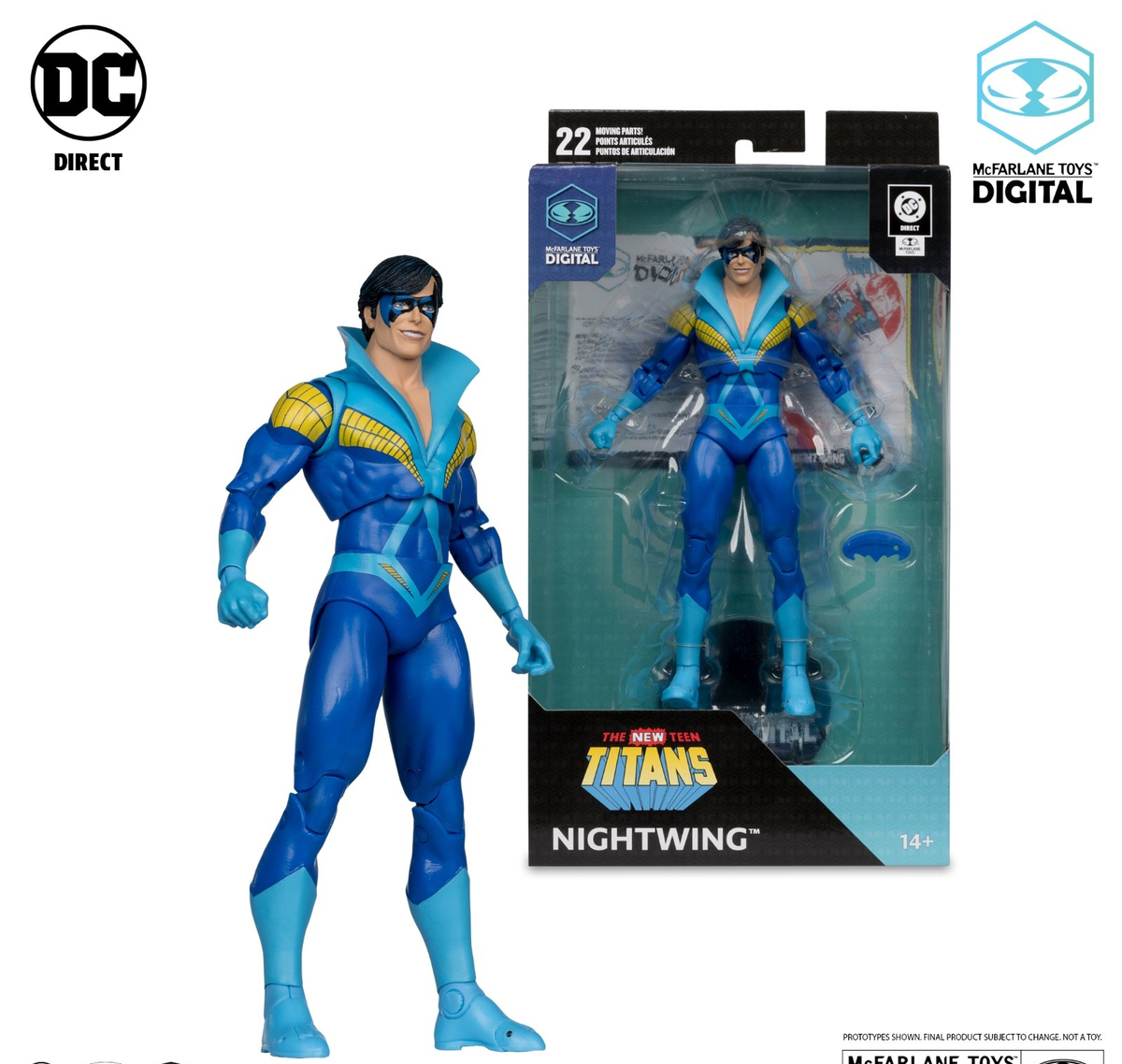McFarlane DC Bronze Age NIGHTWING TEEN TITANS McFarlane Toys