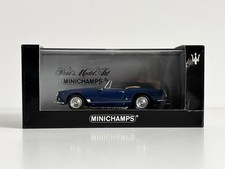 Rare 1:43 Minichamps 1961 Maserati 3500 GT Vignale Spider Blue Limited Edition!!