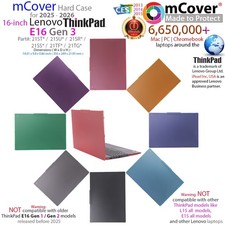 NEW mCover  Case for 2025-2026 16" Lenovo ThinkPad E16 Gen 3 G3 Windows Laptop