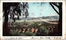 Postcard PANORAMIC SCENE Redland California CA o/19 AJ5134