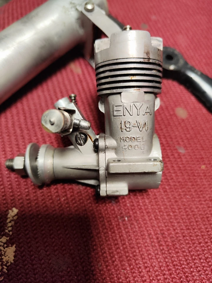 Enya 19 - 3 mit 3,2 ccm inkl. Propeller, Schalldämpfer Top ab 1,-€ - Bild 3 von 4