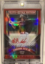 2015 Elite Extra Edition Fernando Tatis Jr Red Ink Auto RC 4/25 SP Rare!!