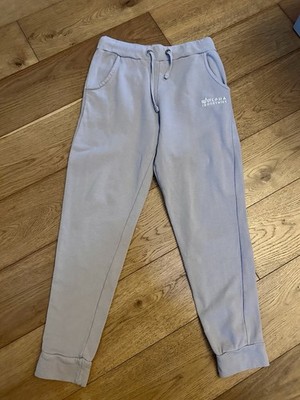 Alpha Industries Embroidered Logo Joggers Trousers Grey Size Medium W 32  Cuffed