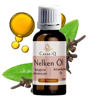 Ätherisches Nelkenöl 10 ml 50 ml 100 ml 500 ml 100 % naturrein Casse-Q