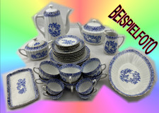 AUSWAHL CHINA BLAU PORZELLAN SERVICE DOROTHEA ECHT TUPPACK SELTMANN WEIDEN