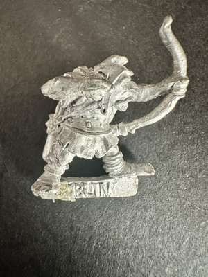  Vintage Games Workshop Warhammer Goblin Archer Orc Metal Rare OOP Oldhammer A