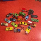 Lot of 19 Vintage Mixed Model Hot Wheels Matchbox Unbranded Die-cast Cars Trucks