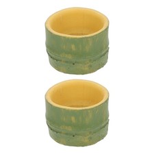 2 Pcs Snake Water Bowl Reptile and Food Pet Lizard Feeder Drinking Basin