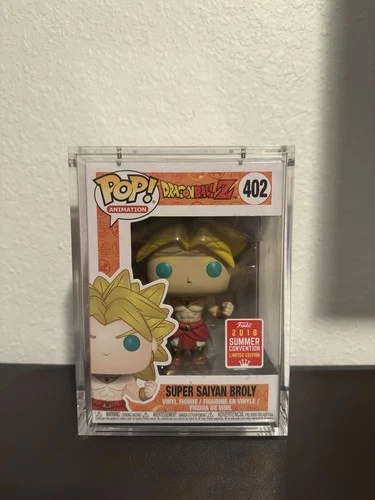 Funko Pop! Vinyl Dragon Ball Z Super Saiyan Broly 2018 Summer Con #402 Armor