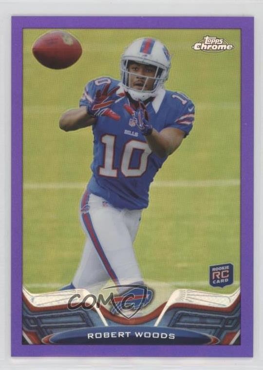 2013 Topps Chrome Retail Purple Refractor 322/499 Robert Woods #3 Rookie RC yj7