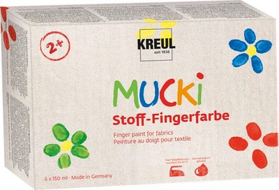 MUCKI Stoff Fingerfarbe