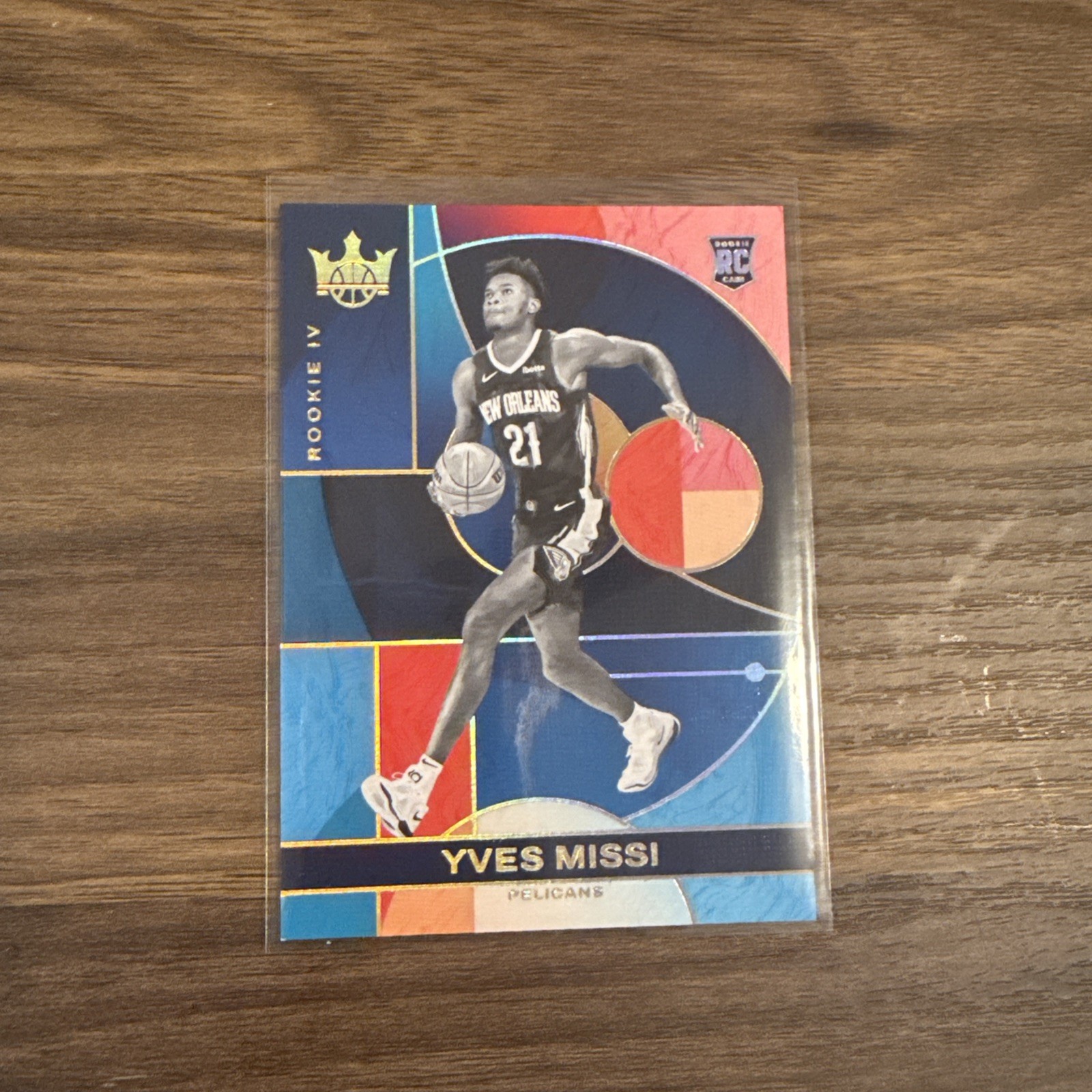 Yves Missi 2024-25 Panini Court Kings Rookie IV Level 4 RC SP Pelicans #212