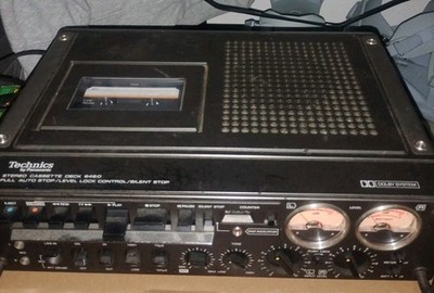 Vintage Techics RS-646D Field Cassette recorder JAPAN made