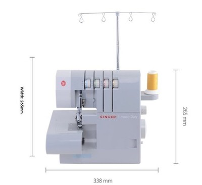 Home-use Overlock Machines: 2-Thread, 3-Thread, and 4-Thread Seam Finishing