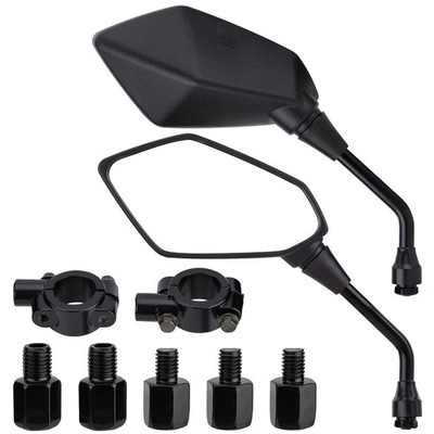 CICMOD Motorcycle Mirrors Rear View Side Mirror for Scooter, ATV, 7/8 inch 