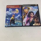 Lot of 2 Sony PlayStation 2 PS2 Final Fantasy X & Final Fantasy X-2 Games