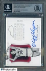 Cliff Hagan HOF Signed 2017-18 National Treasures #48 93/99 BGS BAS AUTO