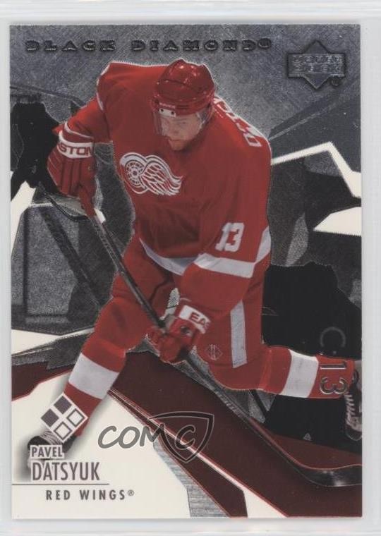 2003-04 Upper Deck Black Diamond Pavel Datsyuk #120 HOF 14zh