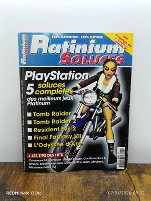 Magazine - Platinium Soluces - Consoles + Final Fantasy 7 Resident Evil 2 - Photo 1/4