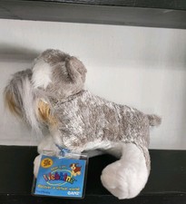 Ganz Webkinz Schnauzer HM159 Stuffed Plush Dog New w/ Tags Code