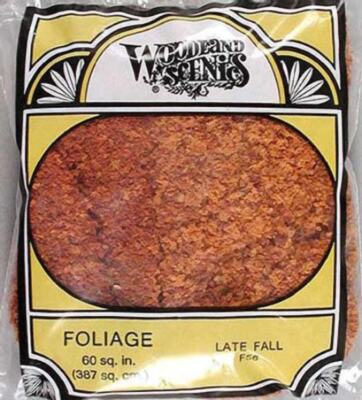 Woodland Scenics F56 N/HO Foliage Early Fall Train Scenery - Light Weight